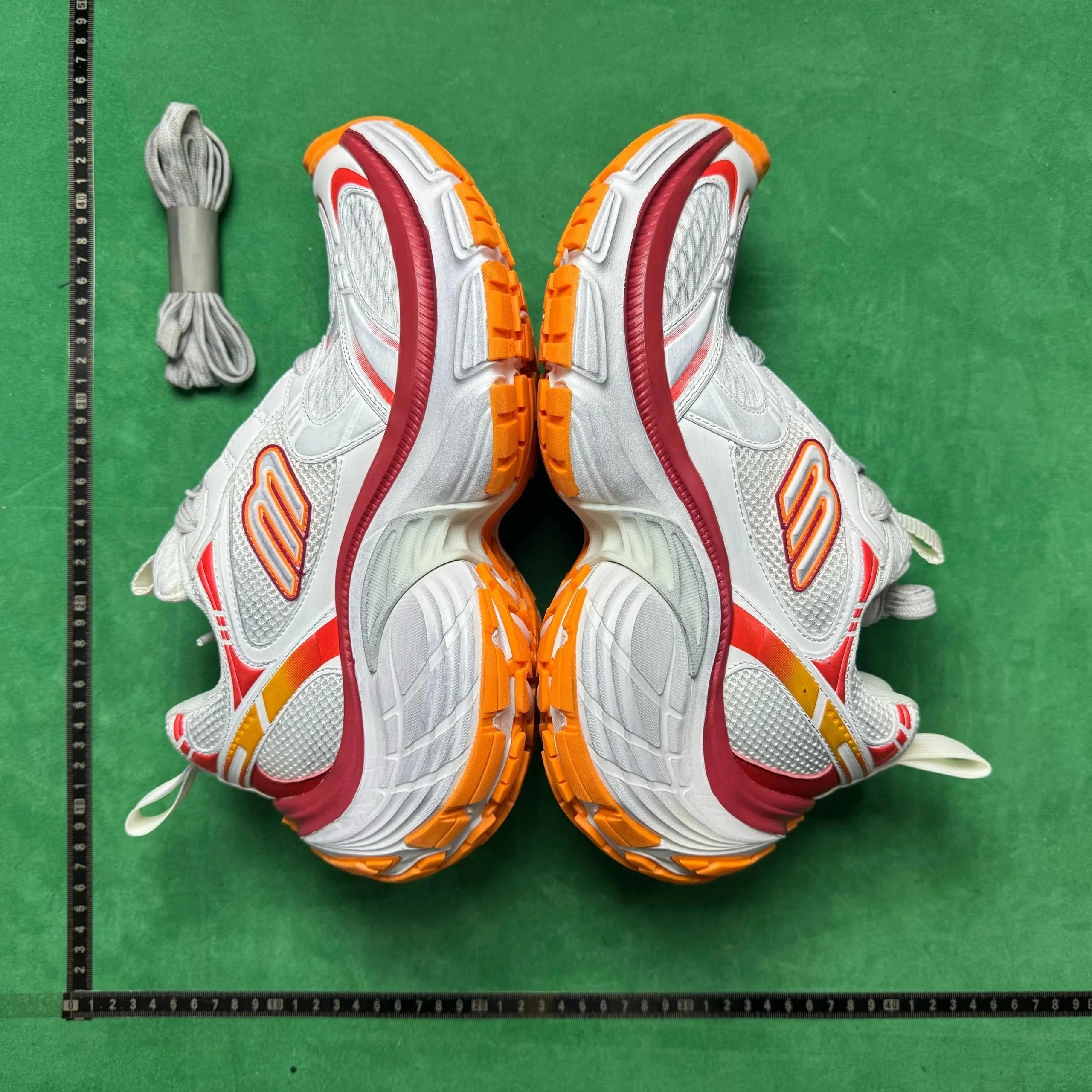 🔥1:1 batch BALENCIAGA White & Orange 10XL Sneakers  in the Best OopBuy Spreadsheet QC photos