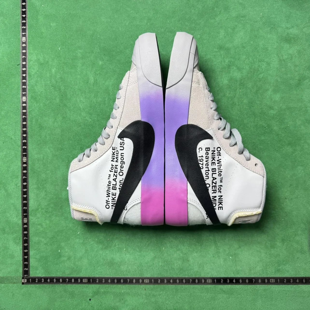 🔥1:1 batch OFF-WHITE x Nike Blazer "All Hallows Eve" THE TEN