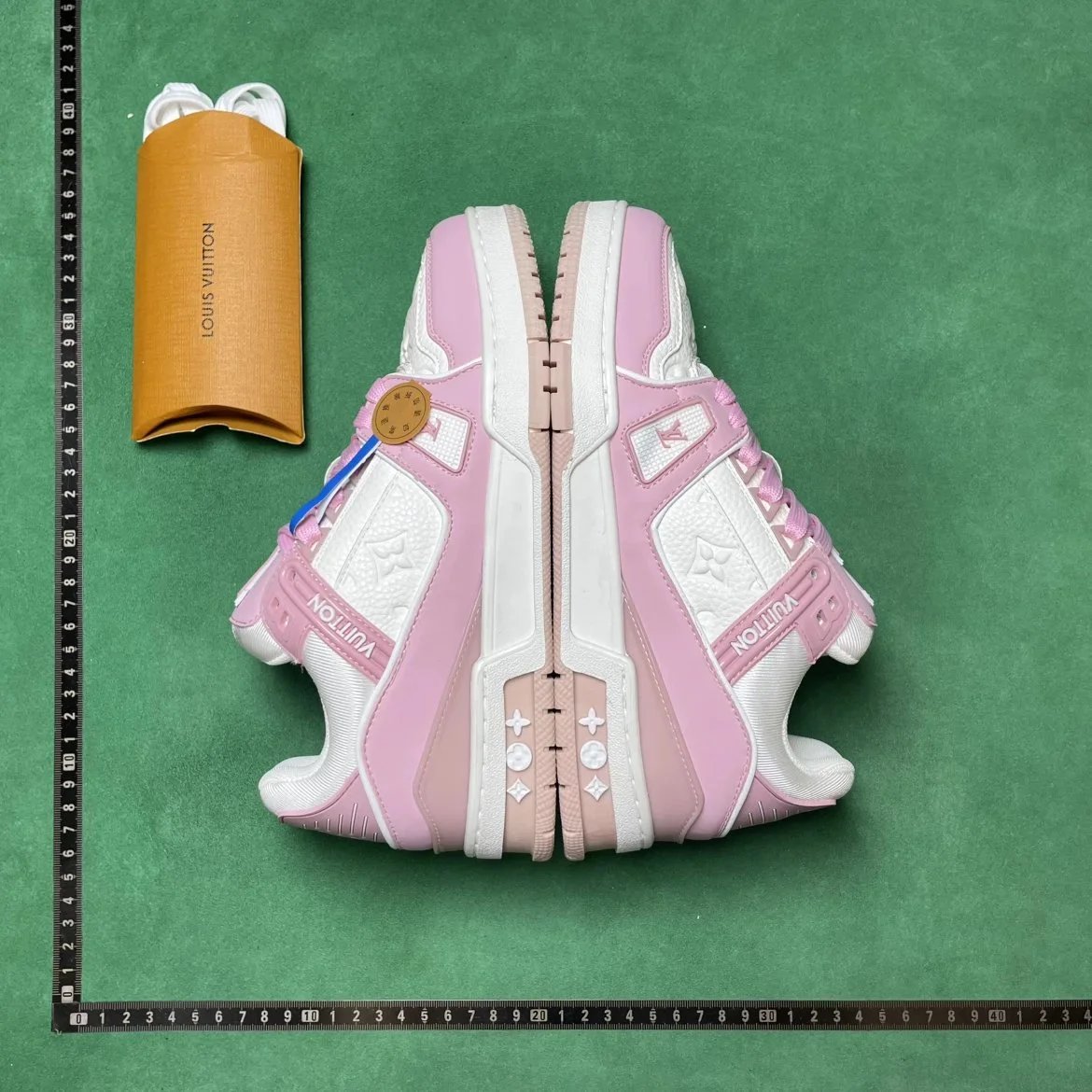 LV/PRADA BD2 压纹印花休闲板鞋