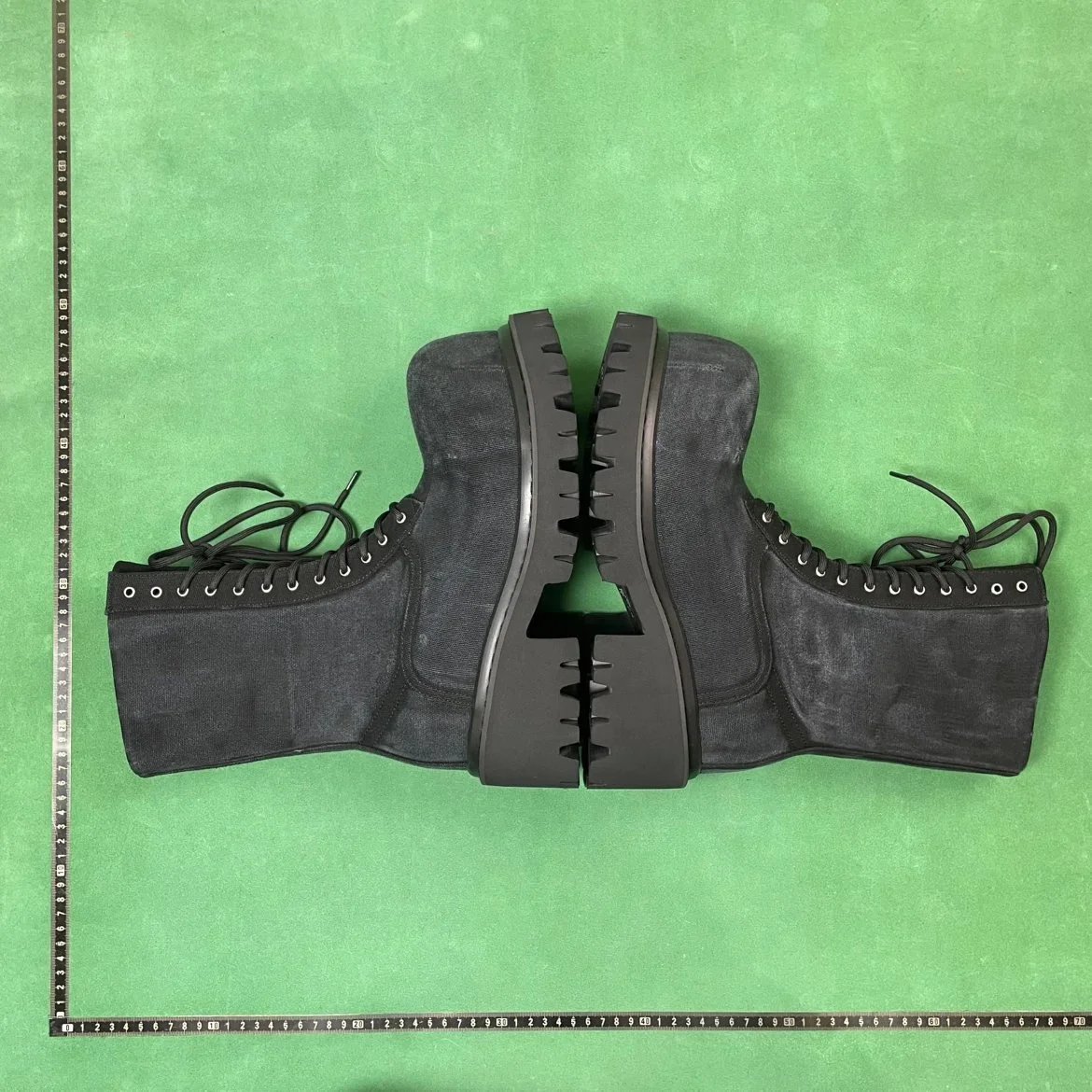 🔥1:1 batch BALENCIAGA Men's Combat Strike 20mm Boot in Black  in the Best OopBuy Spreadsheet QC photos