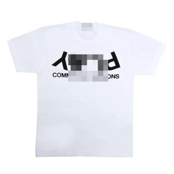 Comme des Garçons Play Heart Eyes T-Shirt White - 1