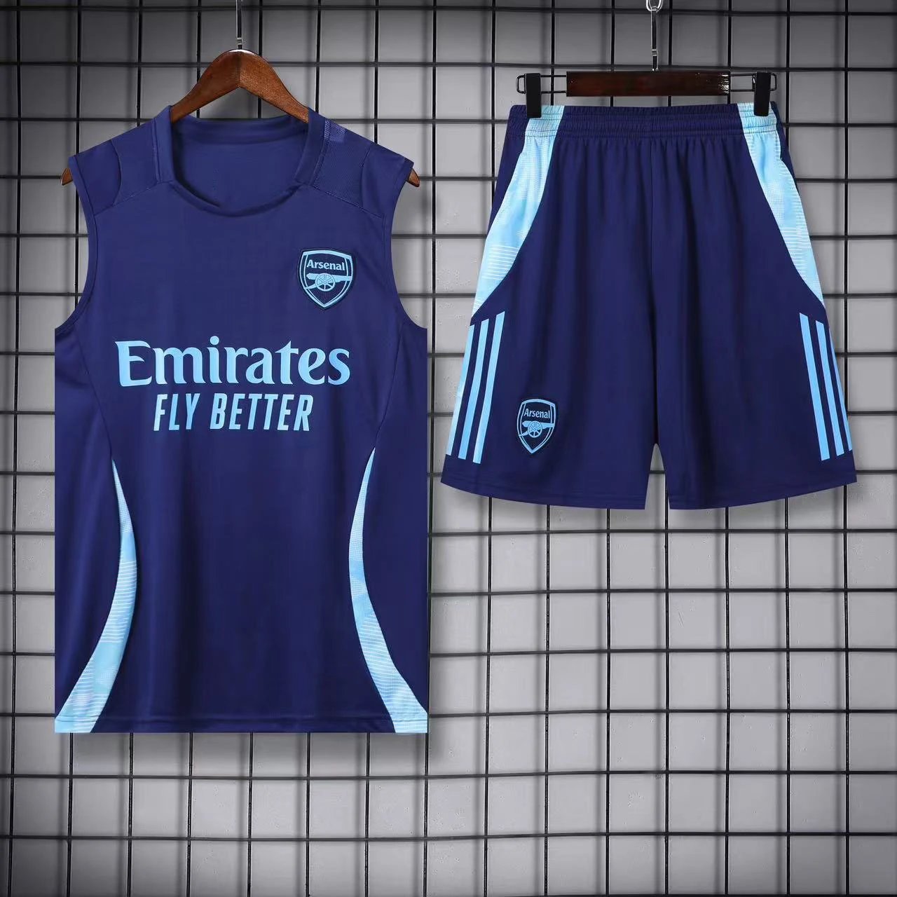 Paris Saint-Germain Matching Sets Football Training Vest and Shorts Set — 2425 Arsenal royal blue