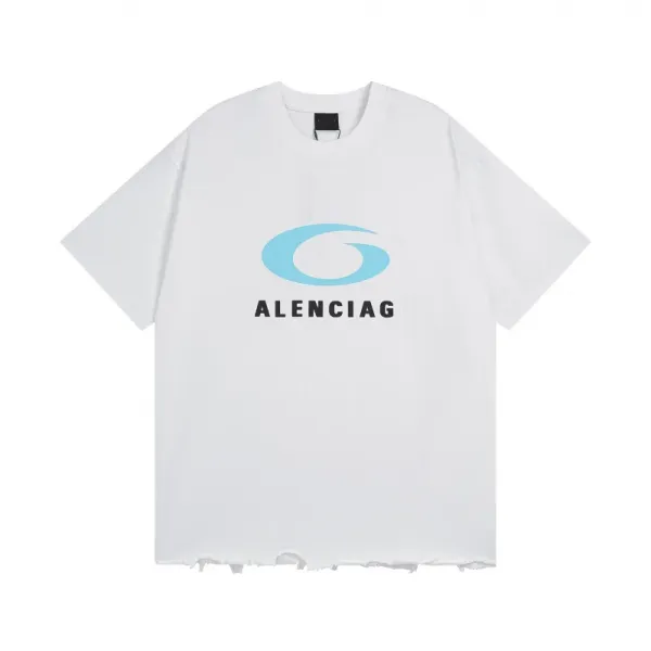 Balenciaga Alenciac Logo T-Shirt White - 1