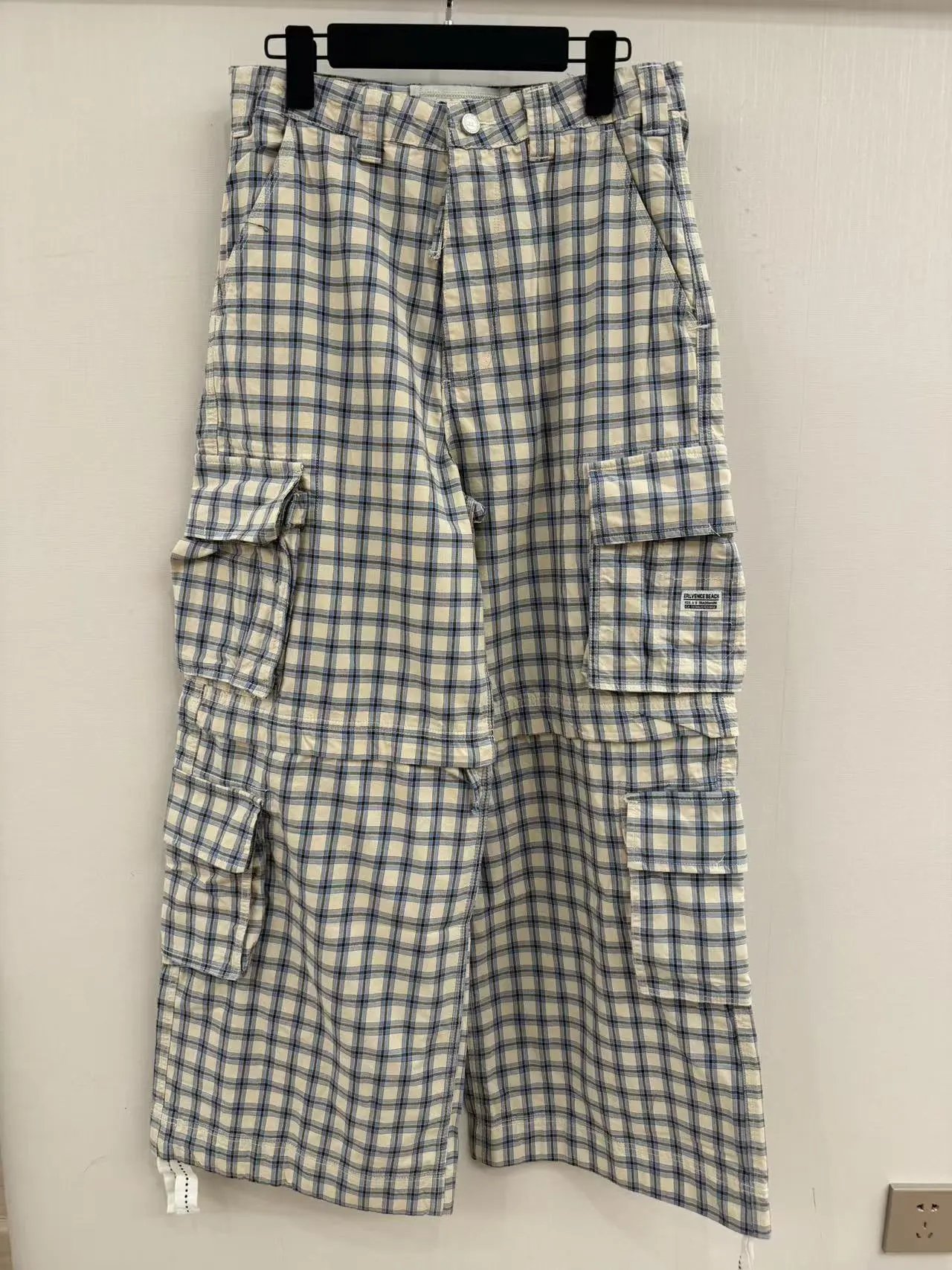 ERL Checked Cargo Pants photo 5
