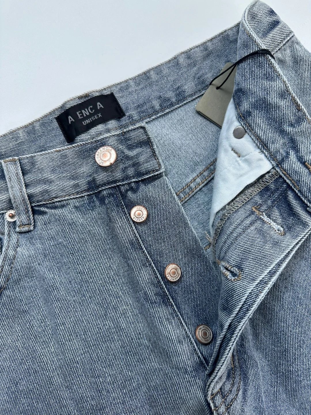 Ice Blue Baggy Jeans 24SS photo 7