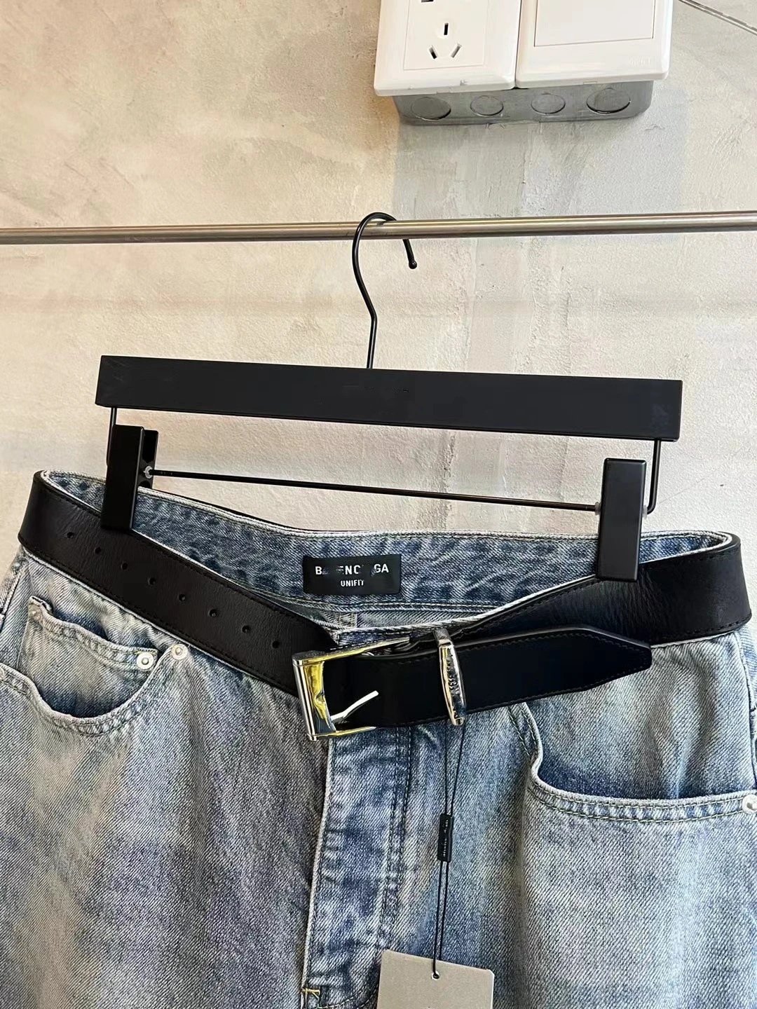 Balenciaga Flared Denim Jeans photo 6