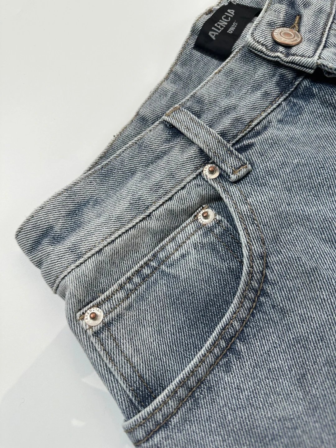 Ice Blue Baggy Jeans 24SS photo 8