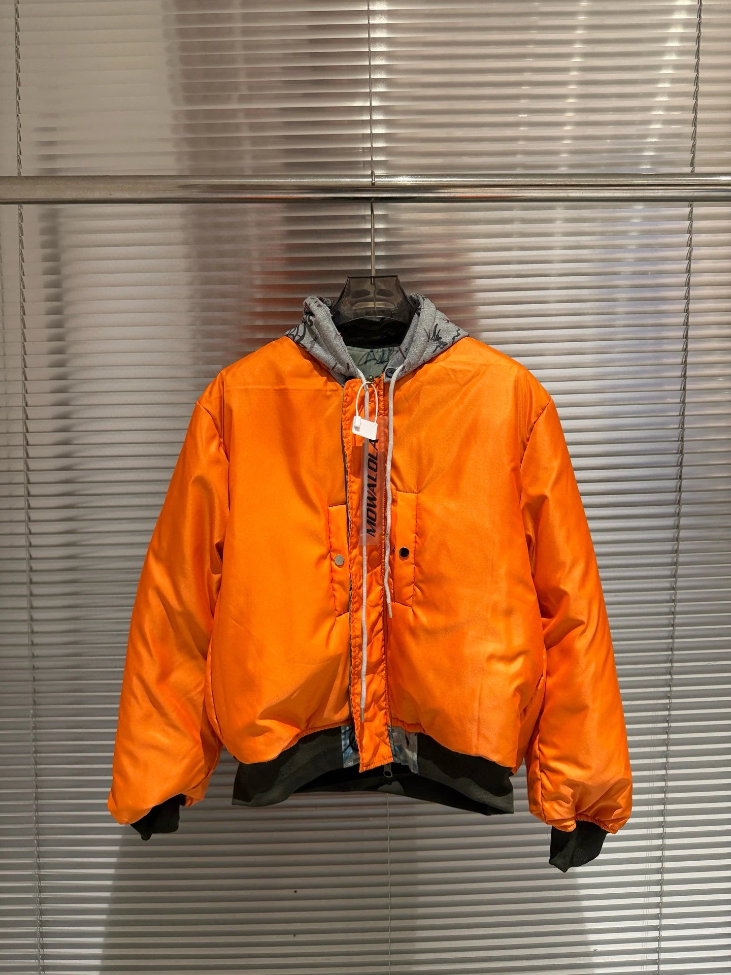 Mowalola Bomber Jacket Orange