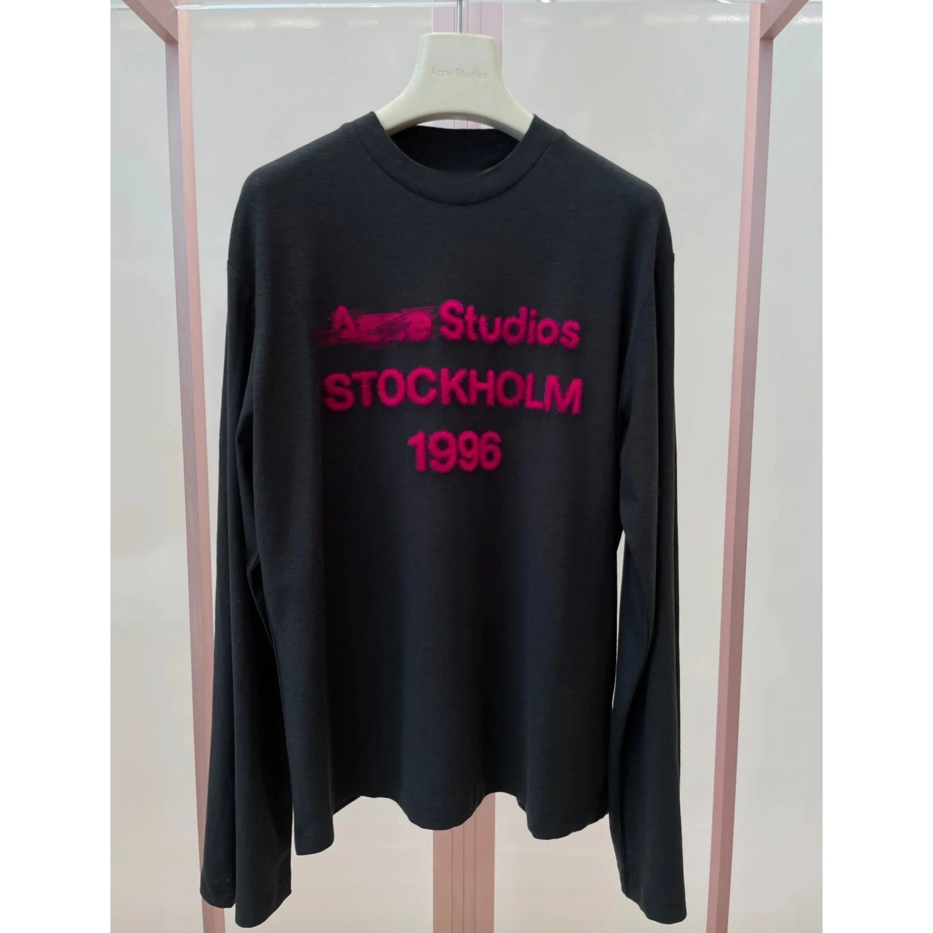 Acne Studios T-shirt Stockholm 1996 Black