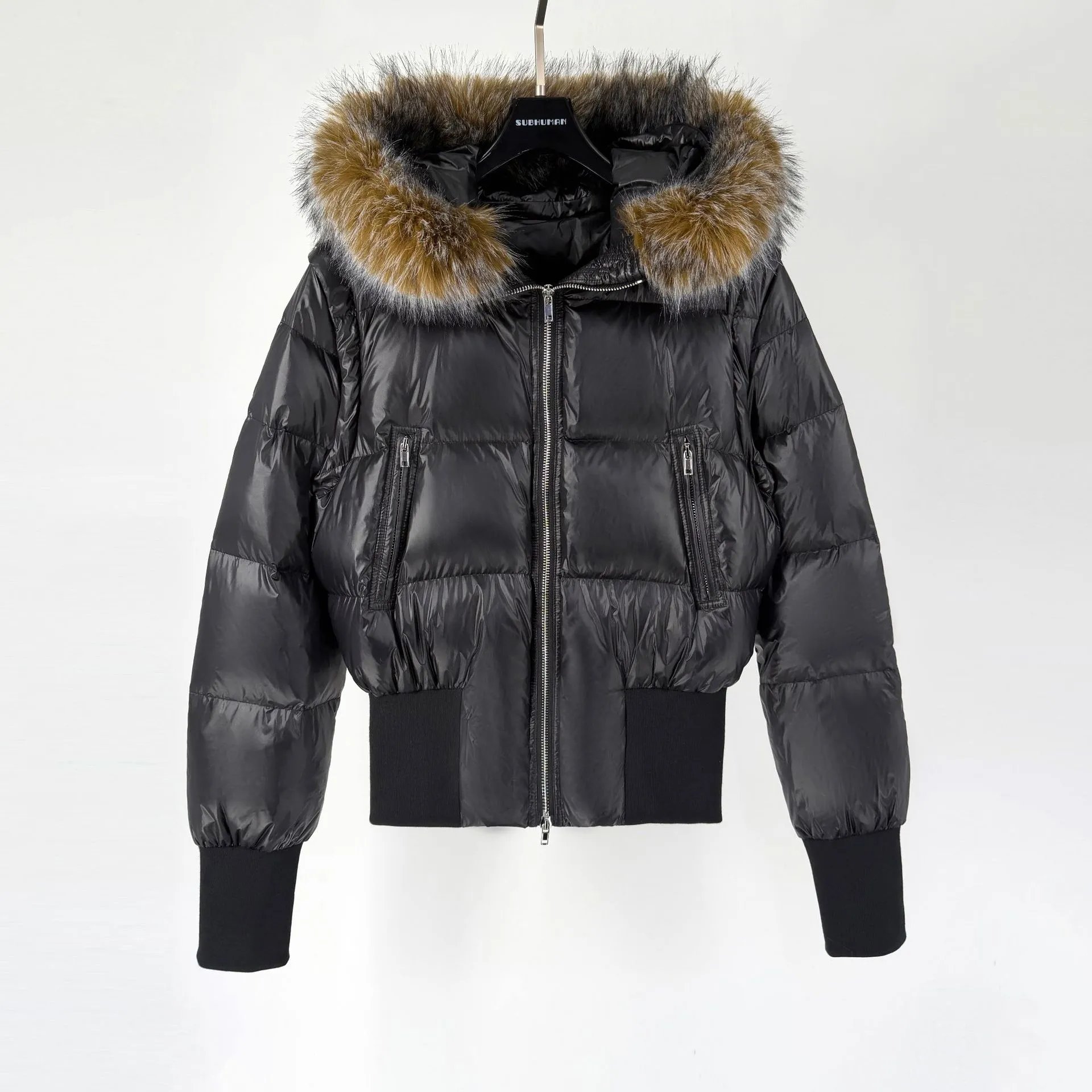 RIck Owens Fur Hooded Jacket