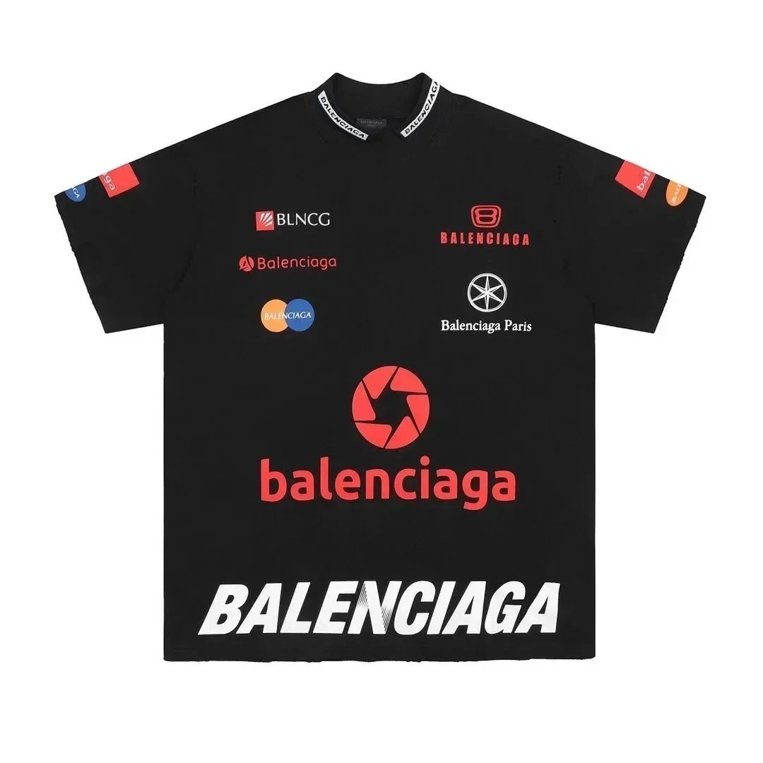 Balenciaga Black Short Sleeve T-Shirt