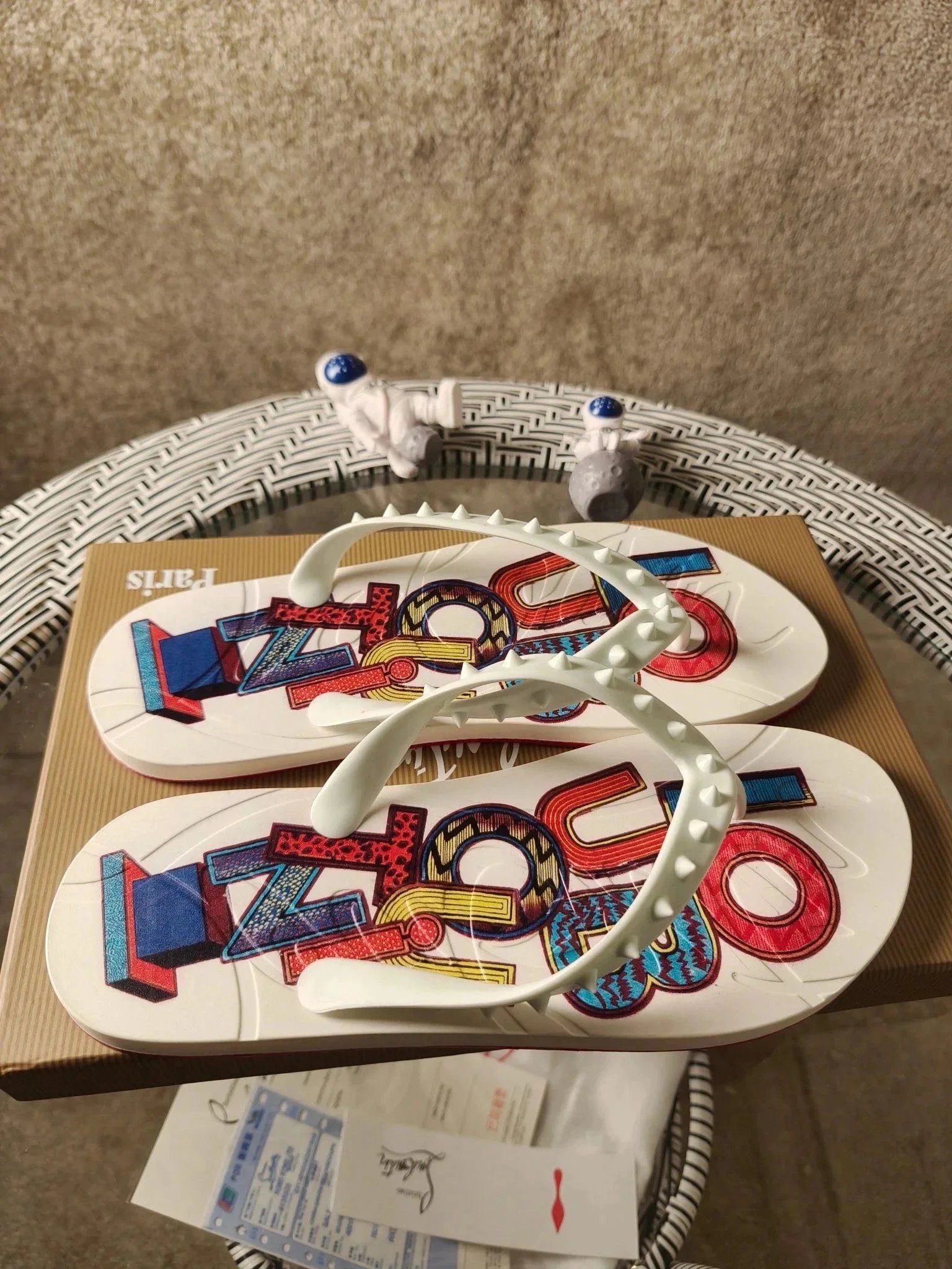 Christian Louboutin Slippers Spiked Slide — 11