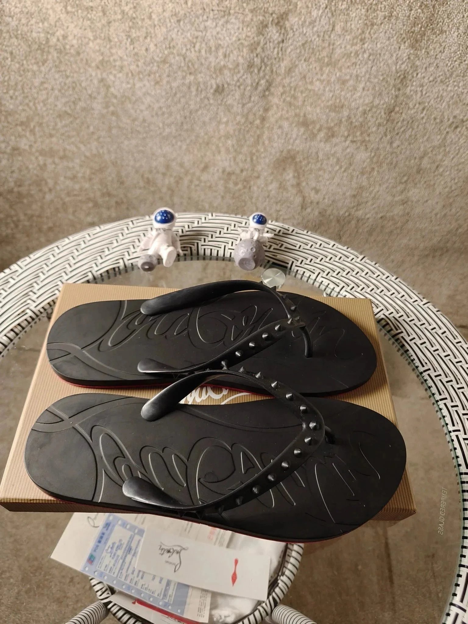Christian Louboutin Slippers Spiked Slide — 13