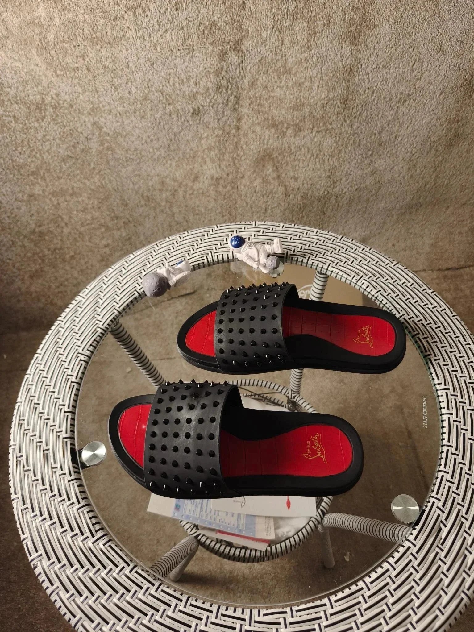 Christian Louboutin Slippers Spiked Slide — 17