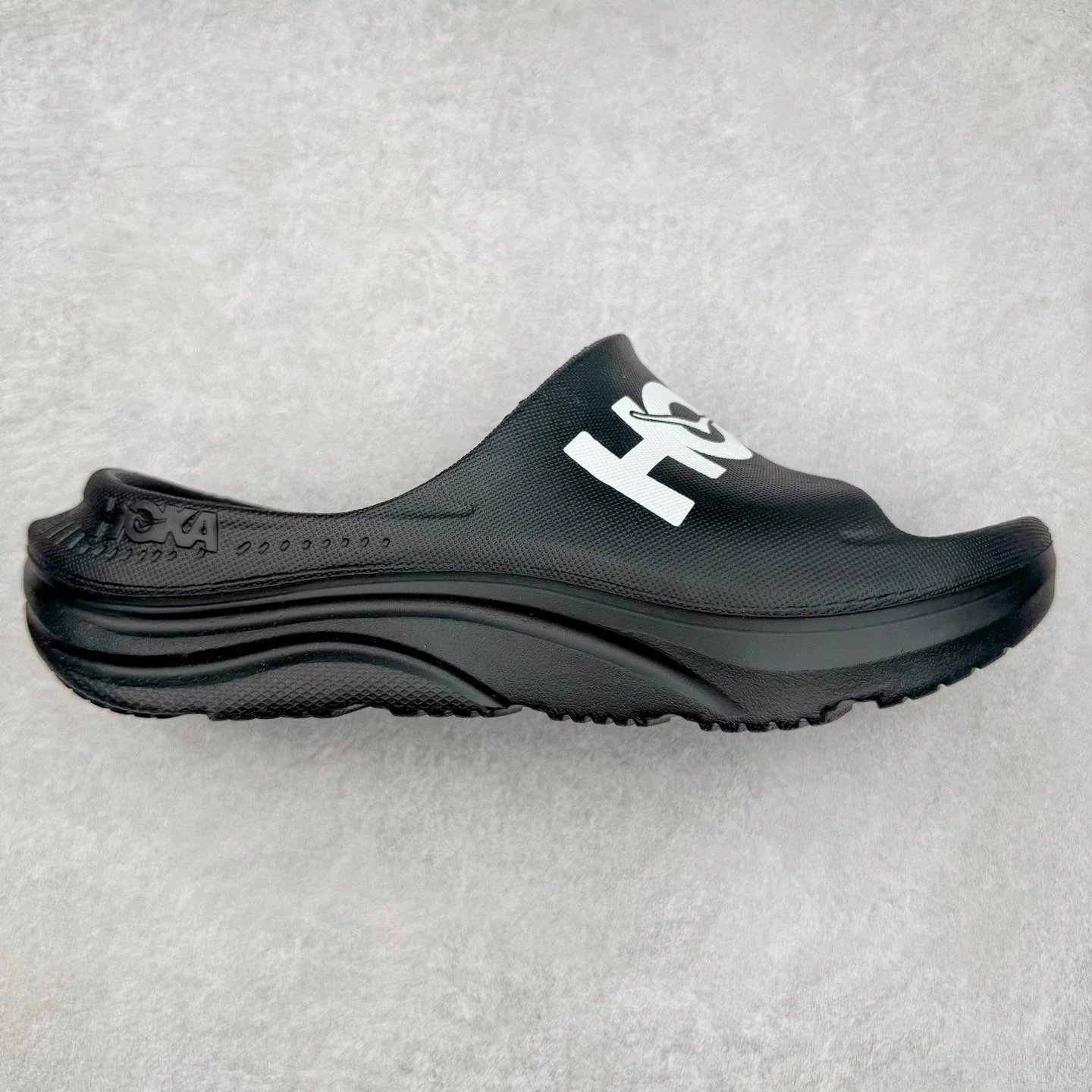Hoka Black Slide Sandal