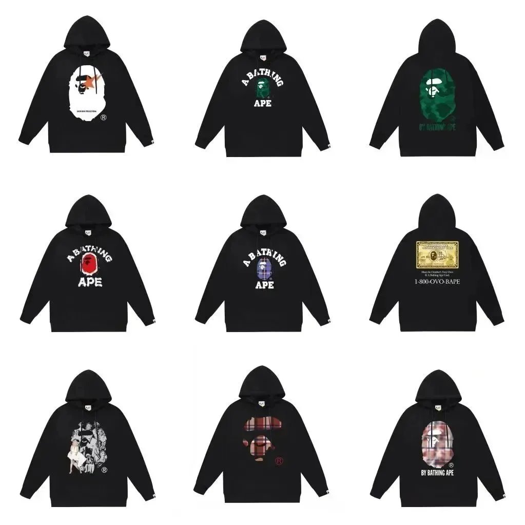 Bathing Ape Black Hoodie
