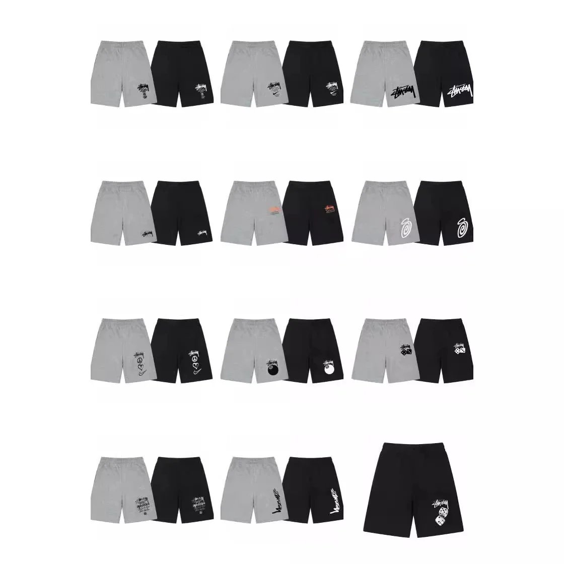 Stussy Black Elastic