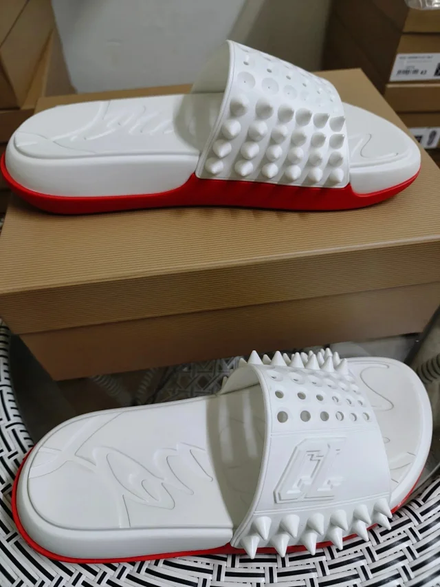 Christian Louboutin Slippers Spiked Slide product detail image 4