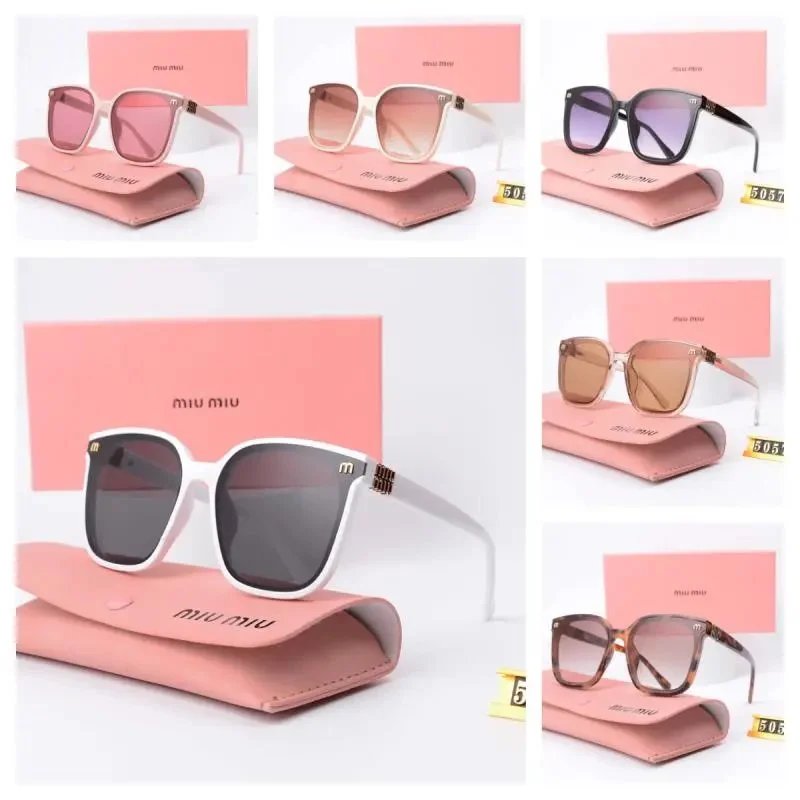 Miu Miu Pink Square Sunglasses