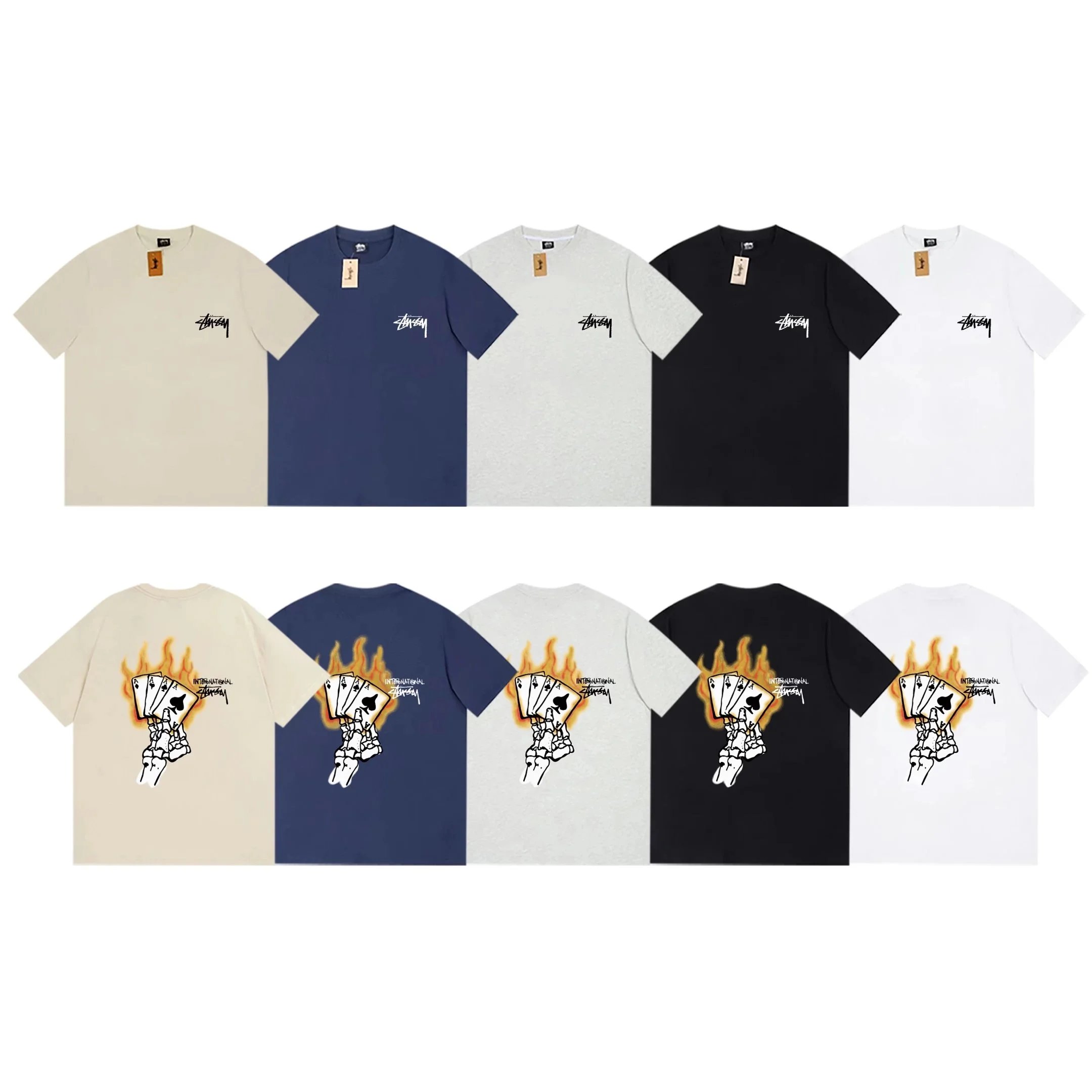 Stussy Black Short Sleeve T-Shirt