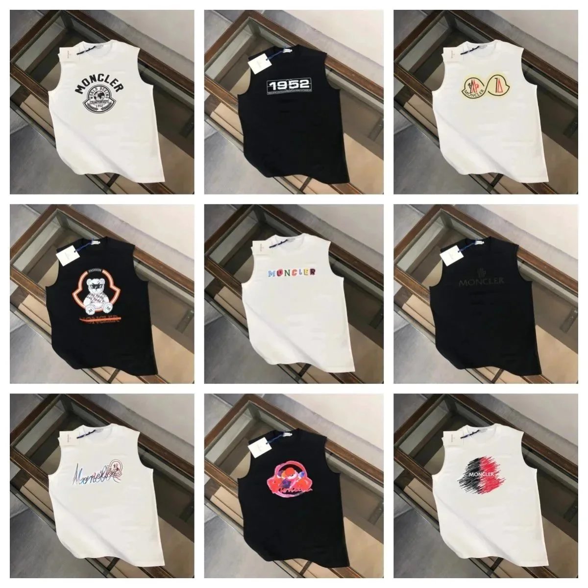 Moncler White Sleeveless Top