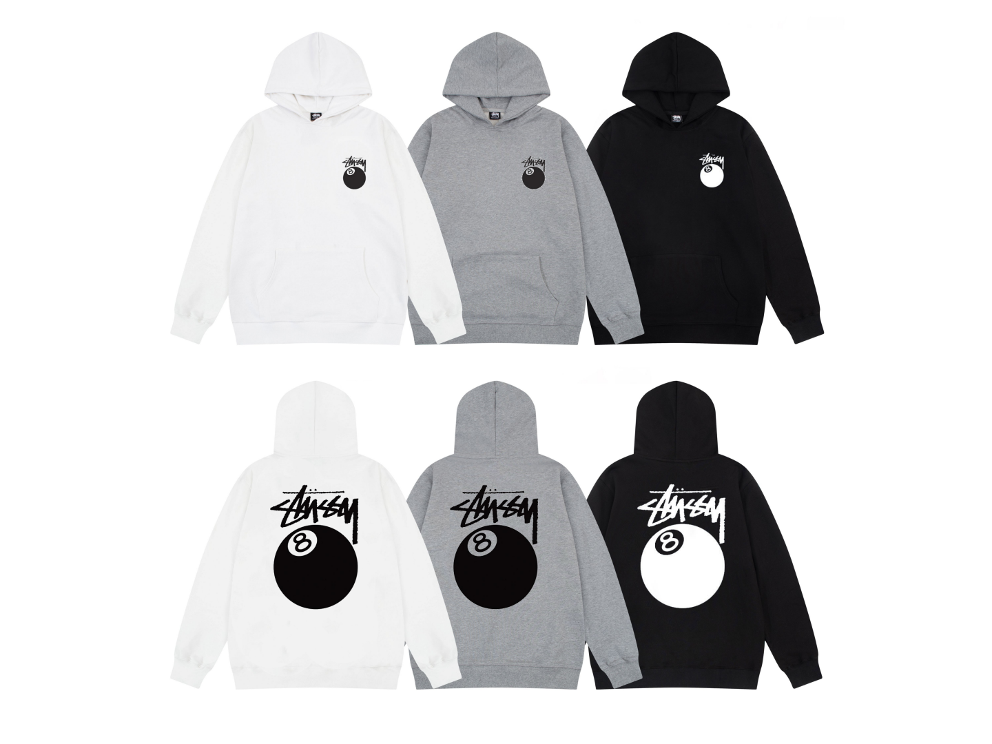 Stussy Black Hoodie