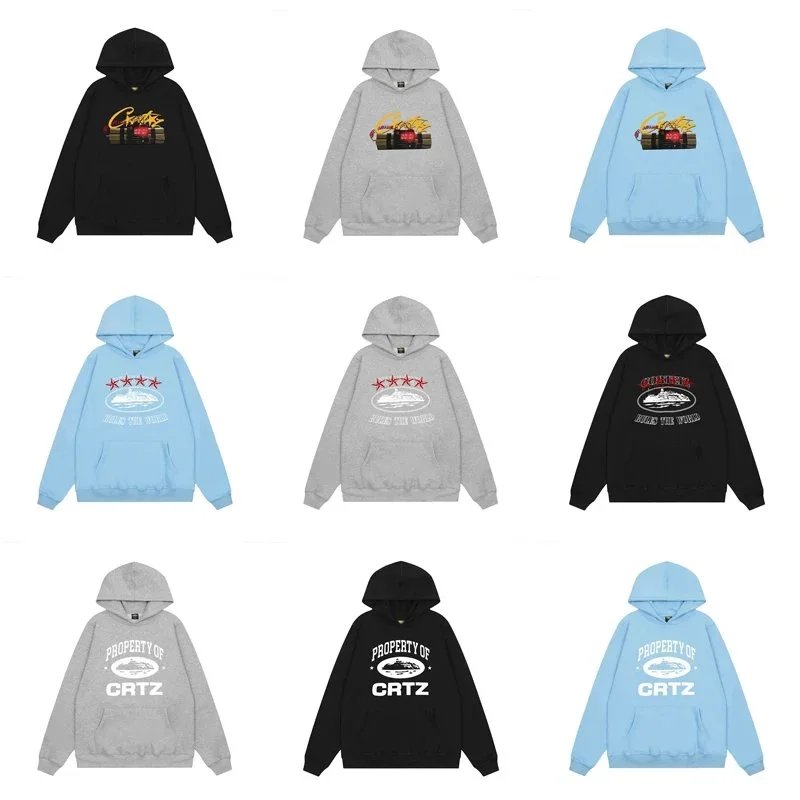 Catz Black Hoodie with Front Pocket