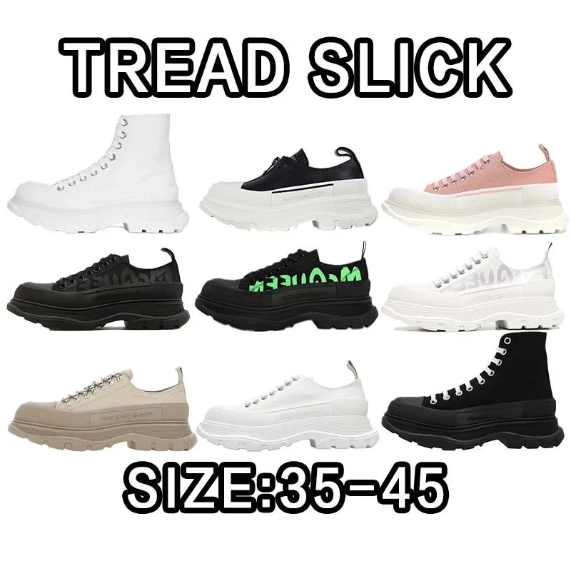 Alexander McQueen Tread Slick Sneakers in Various Colors
