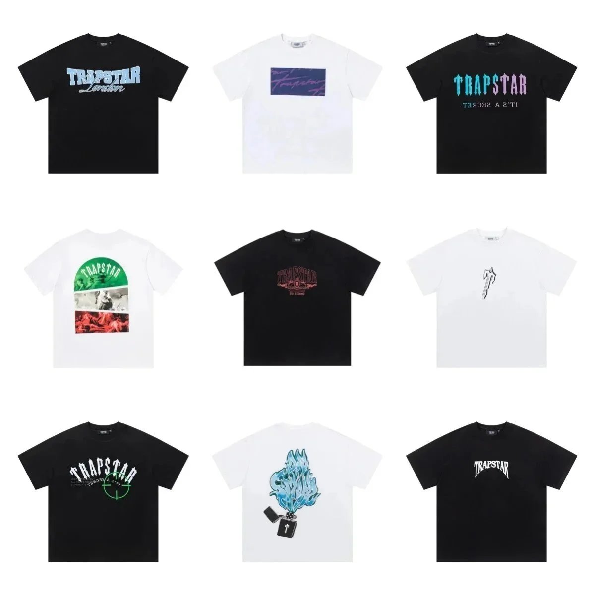 Trapstar Black and W