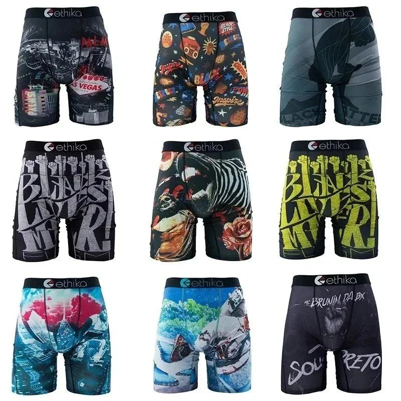 Ethika Men's Boxer Shorts with Various Graphic Prints