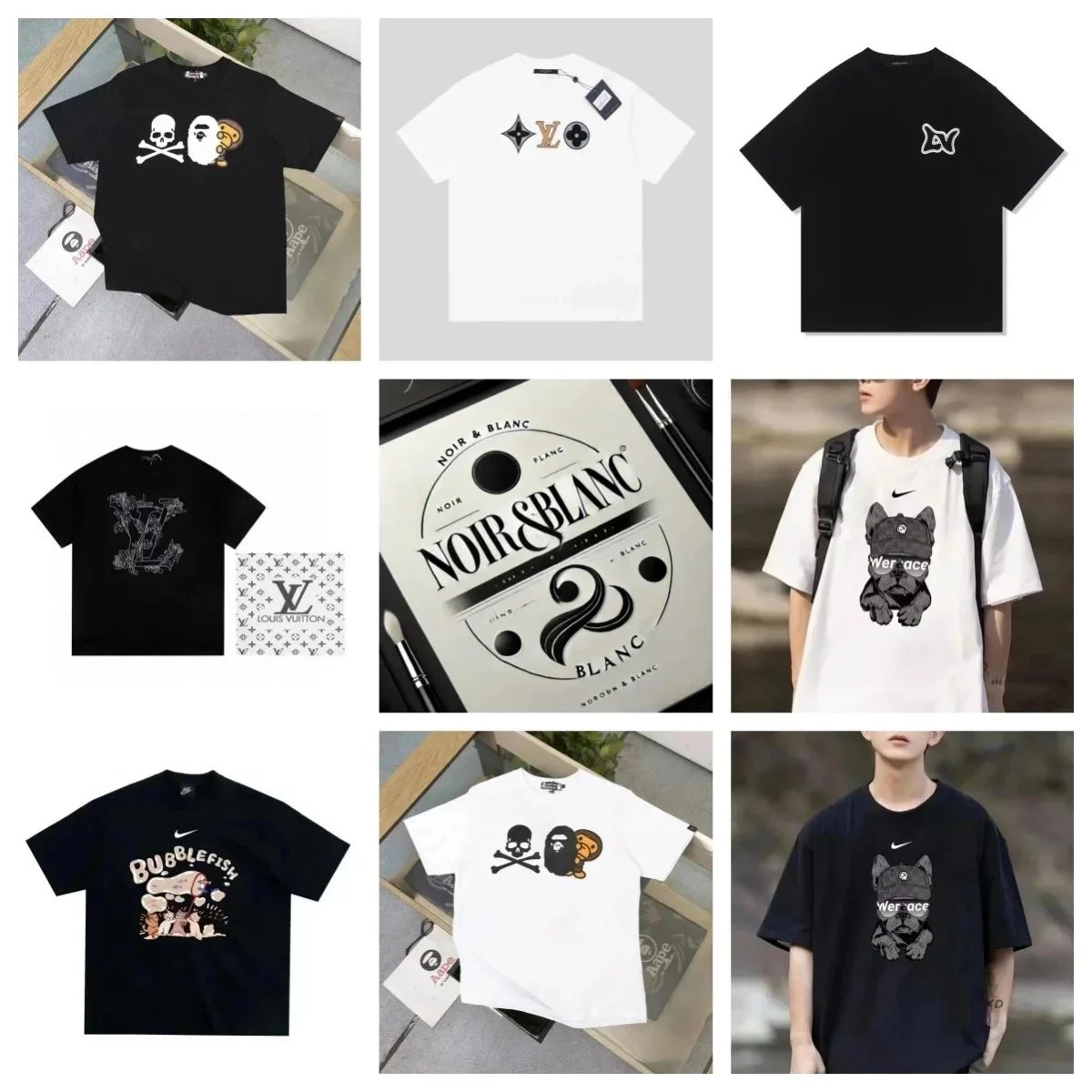 Louis Vuitton Black Short Sleeve T-Shirt