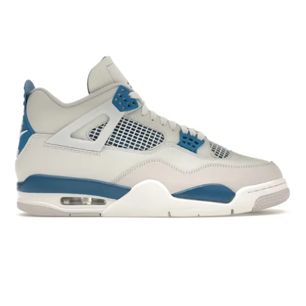 Off-White x Nike Air Jordan 4 'Sail' Sneakers - 33