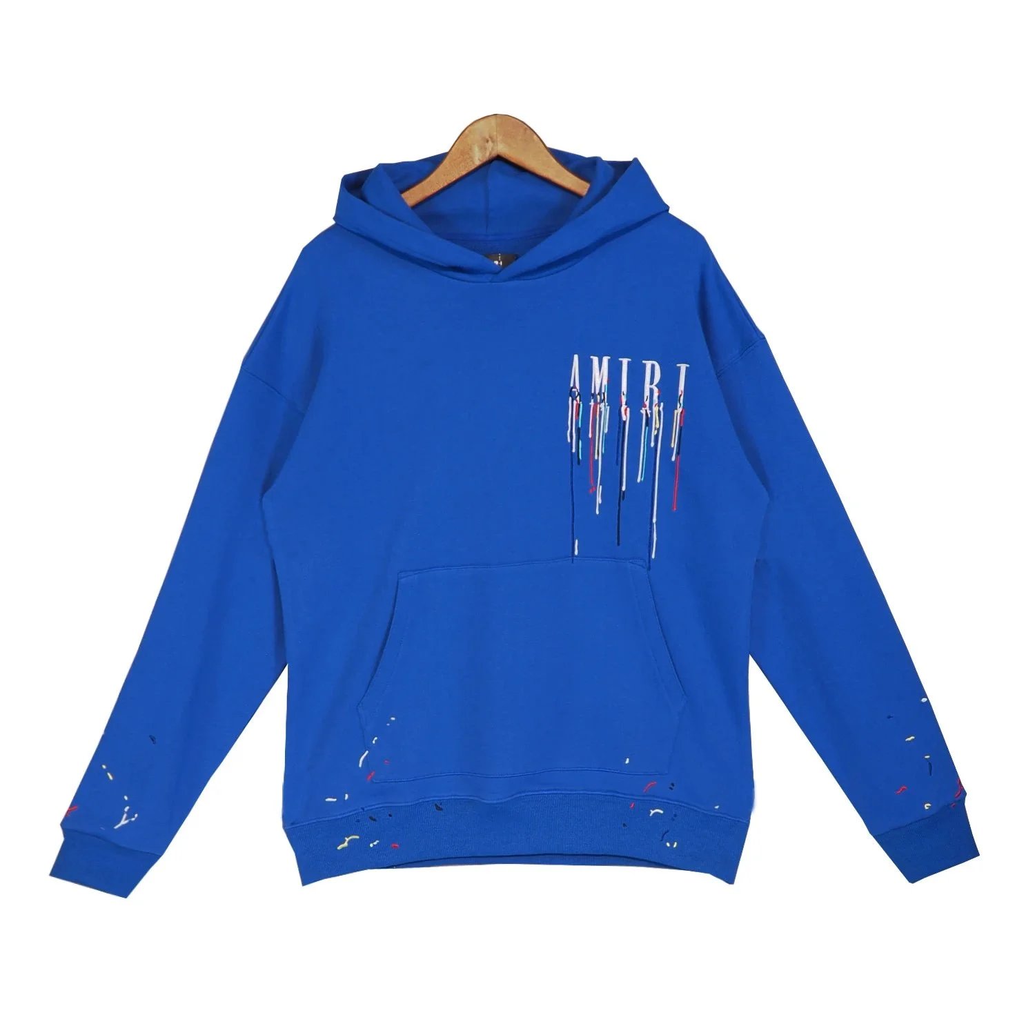 Amiri Blue Hoodie