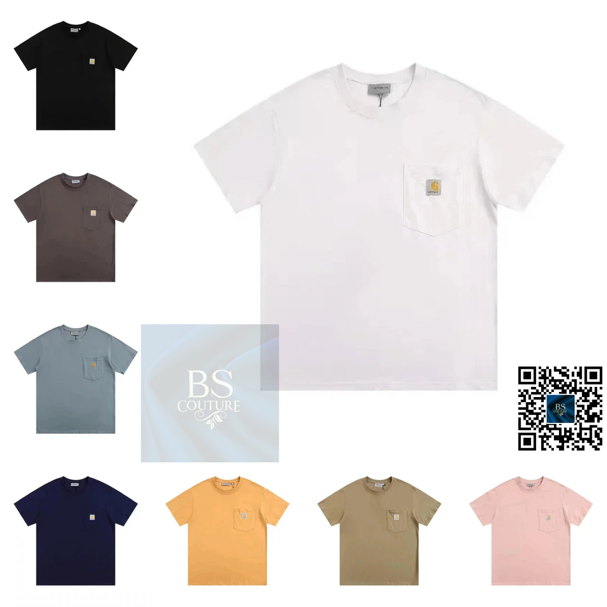 Carhartt White Pocket T-Shirt