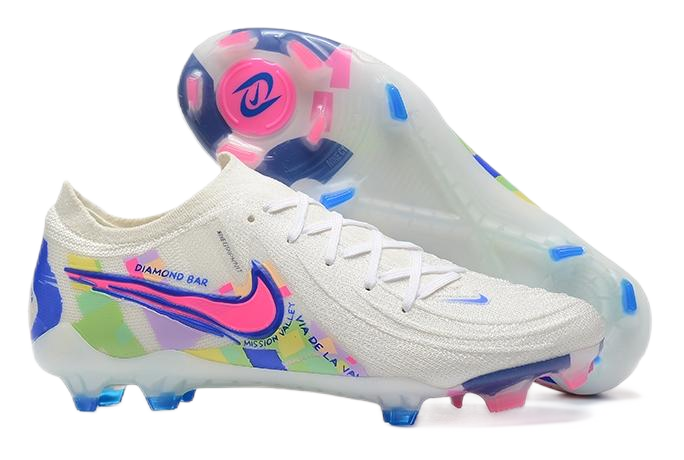 Nike Mercurial Superfly VII Elite FG Aqua Pink Soccer Cleats Running Shoes - 24