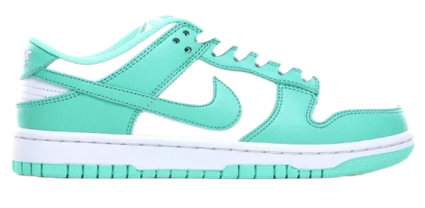 Nike Dunk Low Pastel Green Pink Blue Sneakers - 21