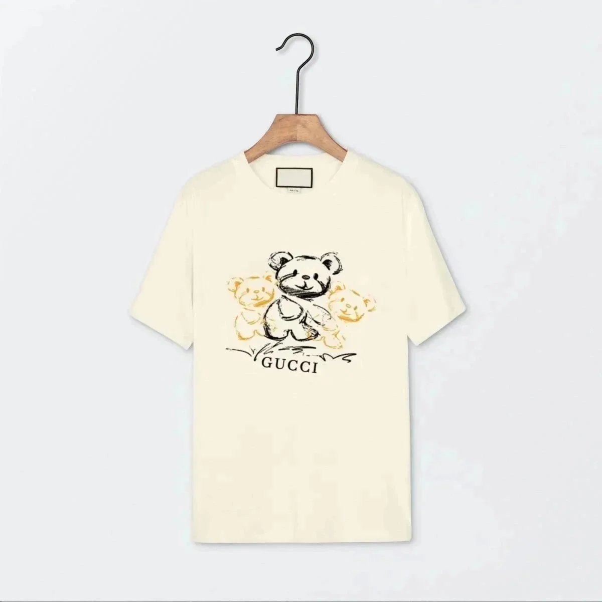 Gucci Cream Short Sleeve T-Shirt