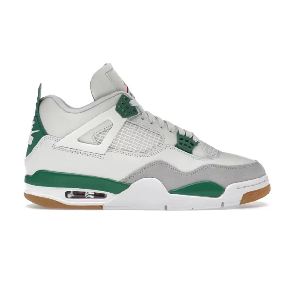 Off-White x Nike Air Jordan 4 'Sail' Sneakers - 26