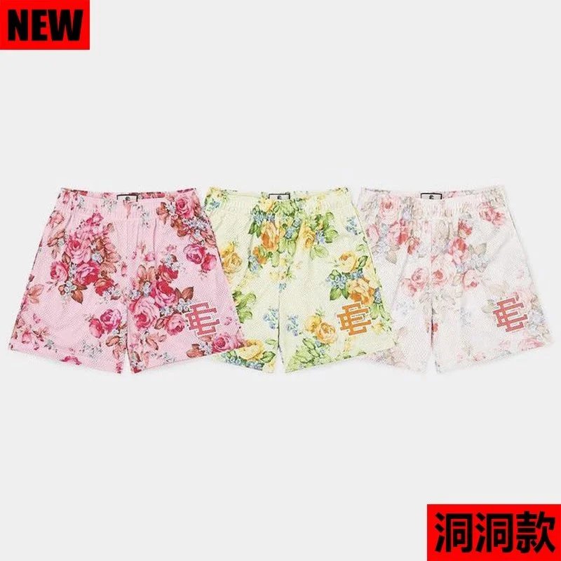 Evisu Floral Mesh Shorts