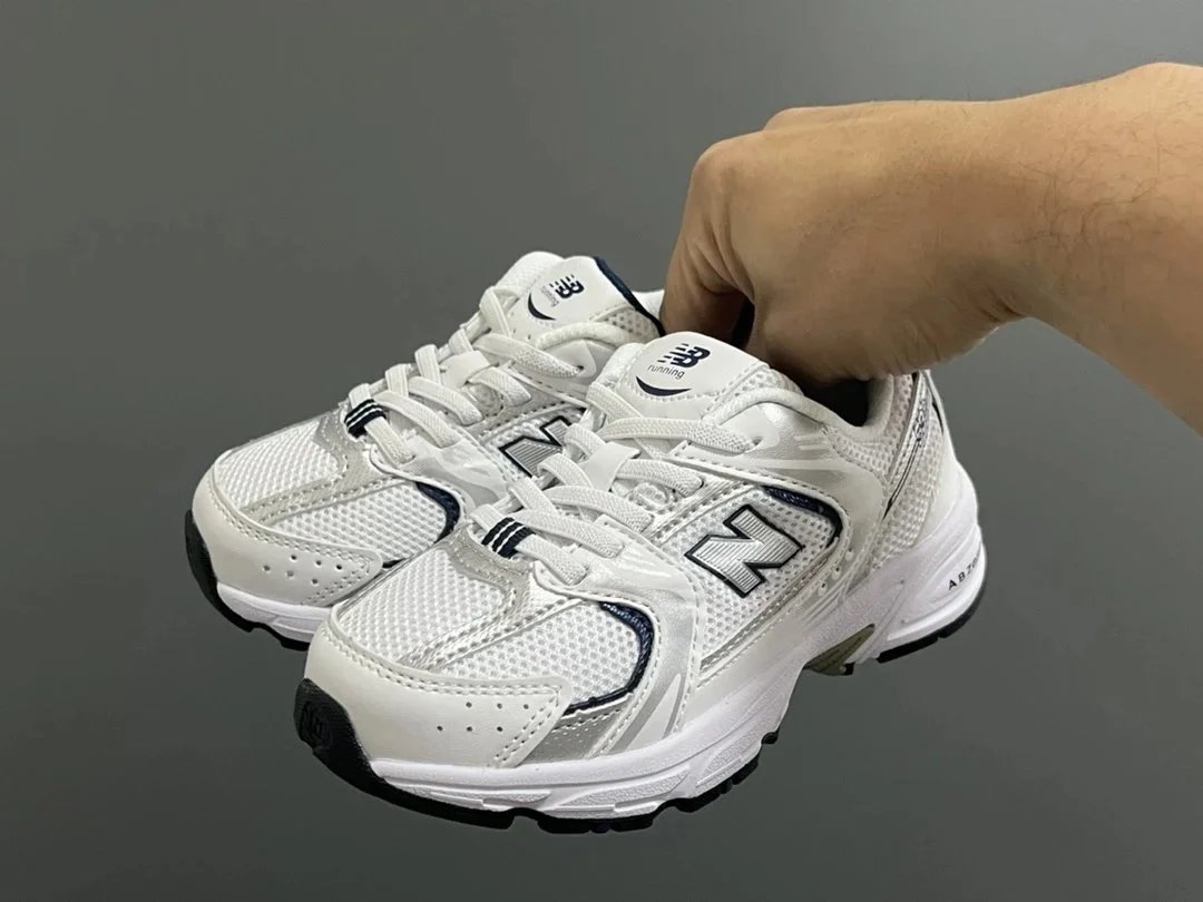 New Balance White Running Sneakers