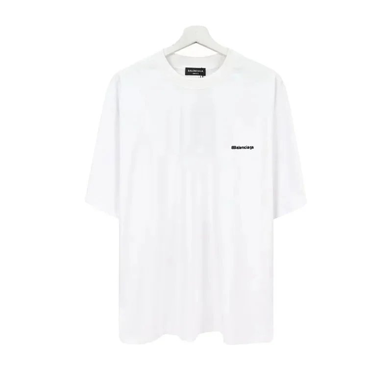Balenciaga White Short Sleeve T-Shirt