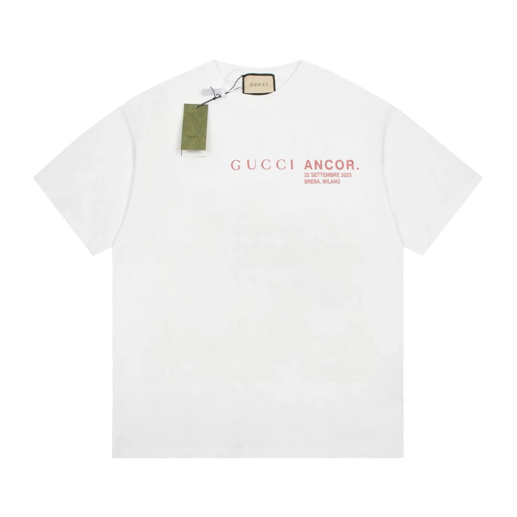 Gucci White Short Sleeve T-Shirt