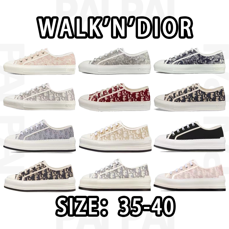 Walk'n'Dior Low Top Sneakers