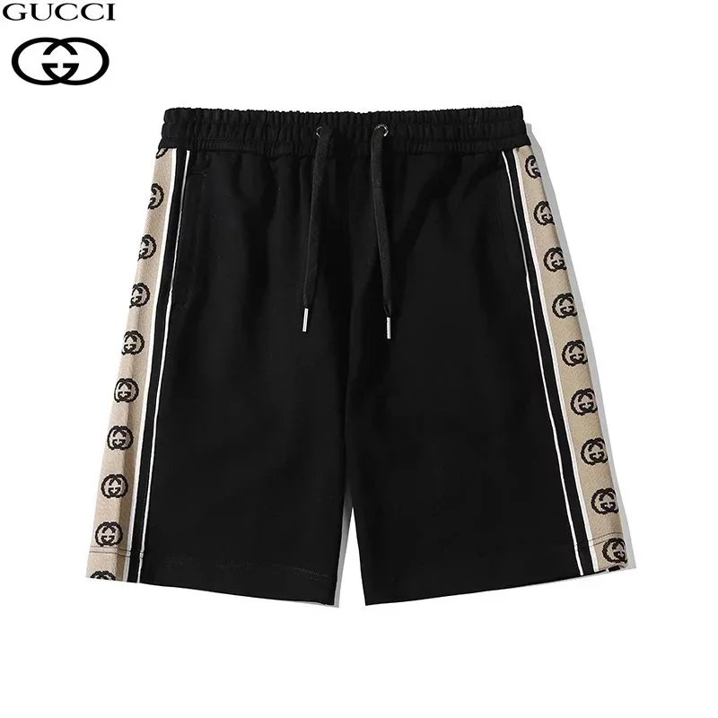 Gucci Black Side Stripe Shorts