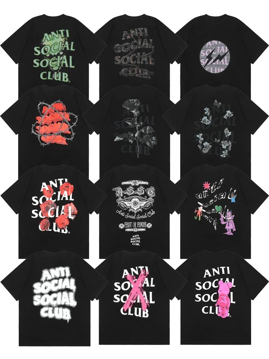 Anti Social Social Club Black T-Shirt