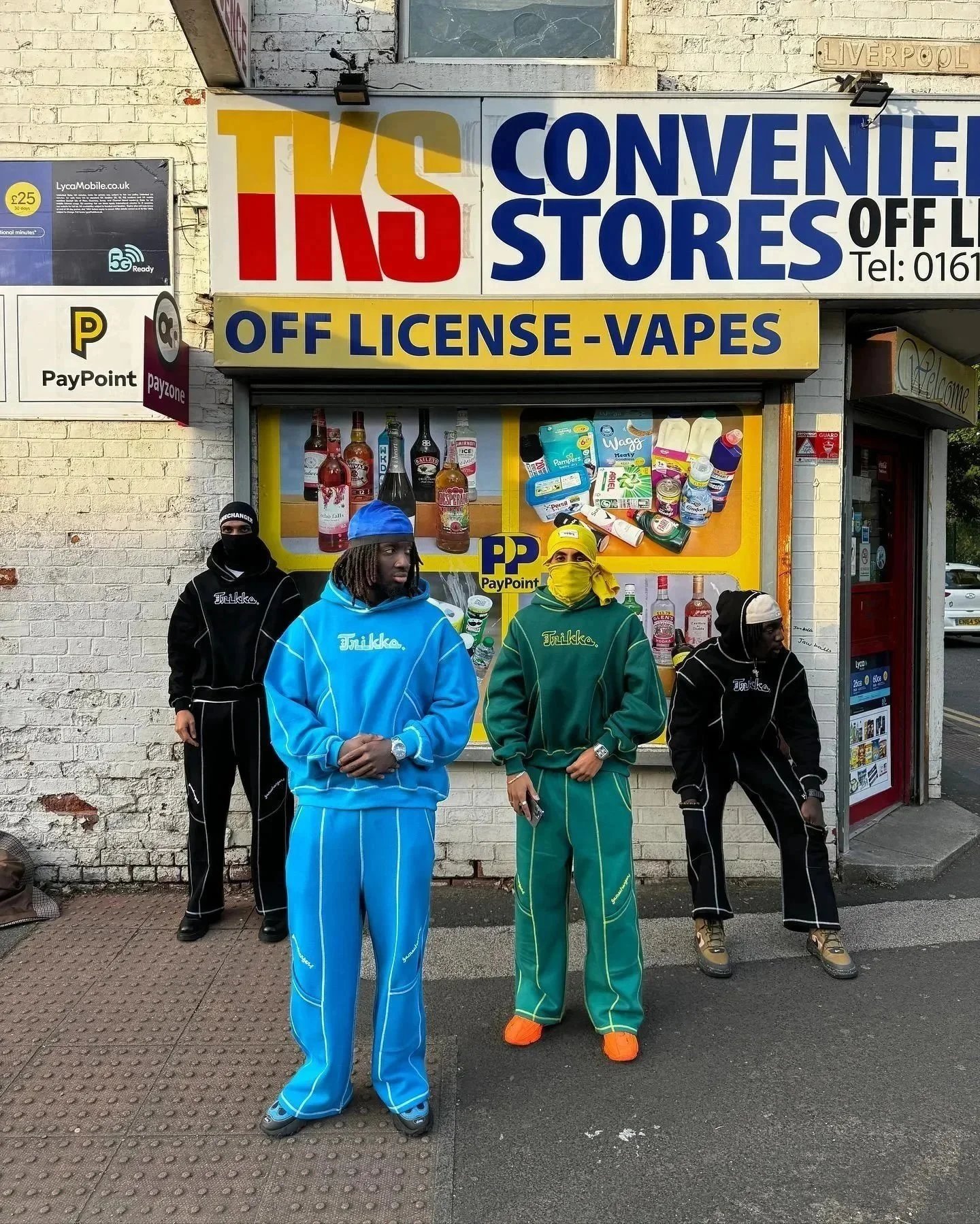 Trikke Blue Track Suit