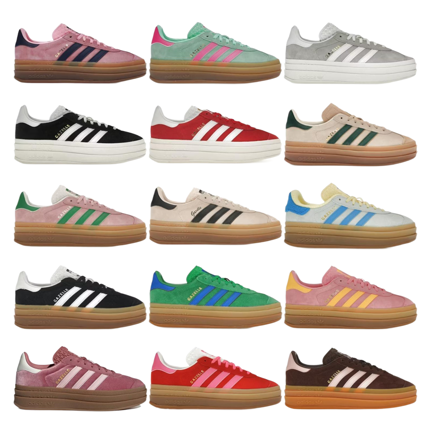 Adidas Gazelle Platform Sneakers in Various Colors