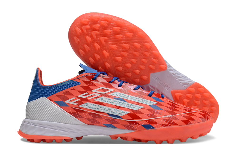 Nike Orange Blue TF Soccer Shoes