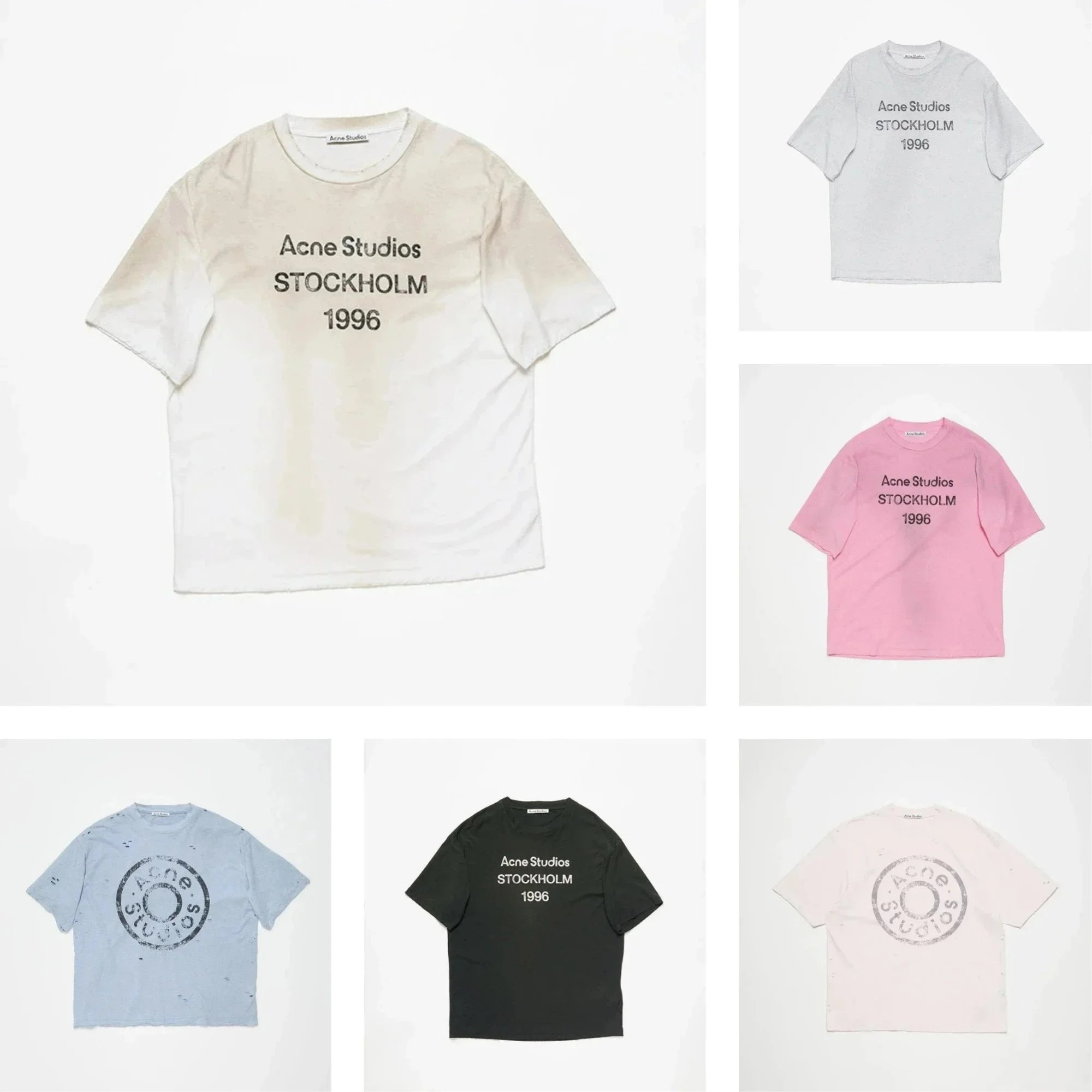 Acne Studios Distressed T-Shirt