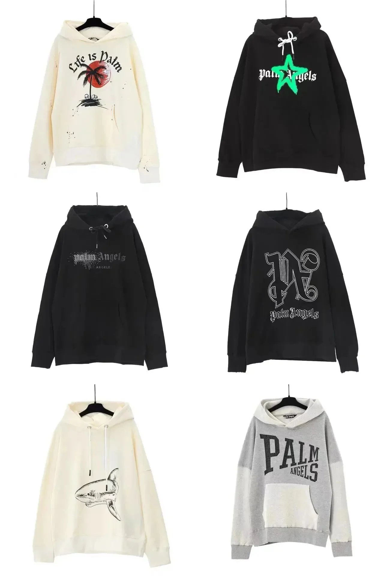 Palm Angels Hoodie in Various Colors and Styles